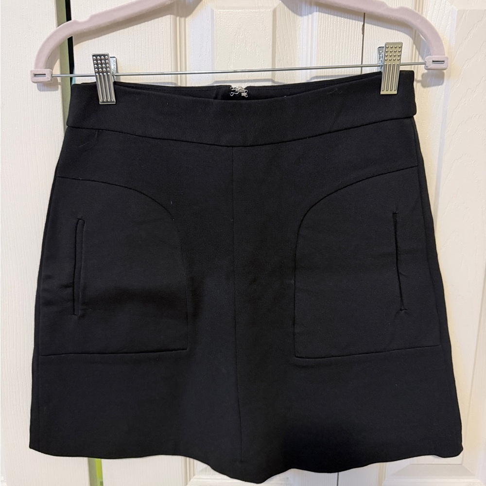 Anthropologie Maeve Black Skirt
